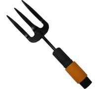 ERYI-Fourche À Fleurs À 3 Dents, Tête D'Outil Quikfit, Longueur: 27,5 Cm, Dents En Acier Au Bore, Noir/Orange, Quikfit, 1000733