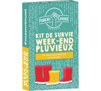 Eryi-- Funomenum - Parent Epuisé : Kit De Survie Week-End Pluvieux - Jeux De Société - Jeux De Cartes - Jeux Enfants À Partir De 4 Ans - 2 Joueurs - Version Française