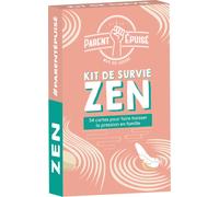 Eryi-- Funomenum - Parent Epuisé : Kit De Survie Zen - Jeux De Société - Jeux De Cartes - Jeux Enfants À Partir De 4 Ans - 2 Joueurs - Version Française