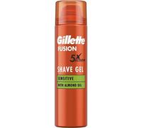 Eryi-Fusion Soin De Barbe Gel De Rasage Homme (200ml) À L'huile D'amande Pour Peaux Sensibles Action 5 Fois : Nettoie, Hydrate, Protège, Rafraîchit Et Apaise Cadeau Pour Homme
