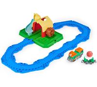 ERYI-- Gare De La Ferme + Train Fizz - Playset Ferme Avec Locomotive De Fizz La Fermière - Jouet Inspiré De La Série - Aventures Animées À Rail-Ville - Jouet Enfant 3 Ans Et +