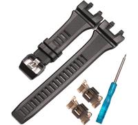 Eryi-Gba-900 Bracelet De Montre De Rechange Compatible Avec Casio Gba-900cb Gba900uu Bracelet De Montre De Sport Étanche En Résine Noire Pour Homme
