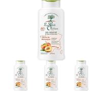 Eryi-- Gel Douche - Eau D'olive Bio & Pêche De Manosque - Ph Neutre Pour La Peau - 97% D'origine Naturelle - Sans Savon, Sans Colorant - Fabriqué En France - 270 Ml (Lot De 4)