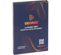 Eryi-- George - Jeu De Société Blind Test - Jeu De Quiz Musical - Entre Amis Ou En Famille - Idéal Pour Les Soirées