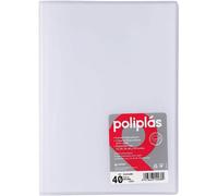 Eryi-Grafoplas Classeur 40 Pochettes 1155911 Transparent