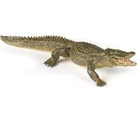ERYI-- Grande Figurine Animal - Alligator, Jouet Enfant Dès 3 Ans, Animaux Sauvages Et Reptiles - 19Cm - Exploration Des Marais Et Apprentissage De La Faune Aquatique