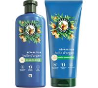 Eryi-Herbal Essences Réparation Shampoing 250ml Et Après-Shampoing 200ml Huile D'argan. Cheveux Abîmés. Nutrition Intense Pour Une Chevelure Douce Et Lisse. Ingrédients D'origine Naturelle*, Végan