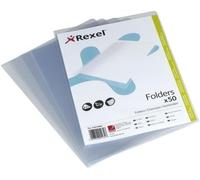 Eryi-Hetzel 21673090 Pack De 50 Chemises Coin A4 Transparent