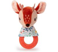 Eryi-- Hochet De Dentition Stella Le Faon - Jouet Sensoriel Pour Bébés Avec Anneau De Dentition, Bruit De Papier Et Clochette - Apaise Poussées Dentaires - Dès 3 Mois - 83483
