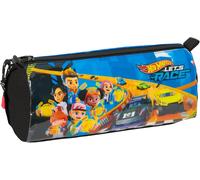 Eryi-Hot Wheels Let's Race - Trousse Avec Fermeture Éclair Et Compartiment, Trousse Pour Enfant, Idéale Pour Les Enfants D'âge Scolaire, Confortable Et Polyvalente, Qualité Et Résistance, 21 X 7 X 8