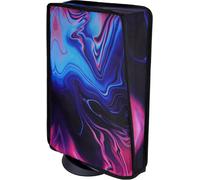 Eryi-Housse Anti-Poussière Pour Ps5 Accessoire Protection,Dust Cover Pour Ps5 Standard & Digital Console Cache-Poussière Nylon-Vertical,Origine Du Chaos