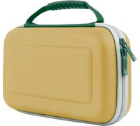 Eryi-Housse De Transport Pour Console Nintendo Switch Oled Blanche Avec Compartiment De Rangement Pour Accessoires Et Jeux \U2013 Étui Facile À Nettoyer Avec Coffret Cadeau Édition