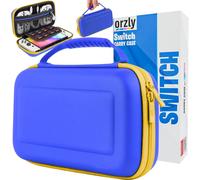 Eryi-Housse De Transport Pour Console Nintendo Switch Oled Blanche Avec Compartiment De Rangement Pour Accessoires Et Jeux \U2013 Étui Facile À Nettoyer Avec Coffret Cadeau Édition