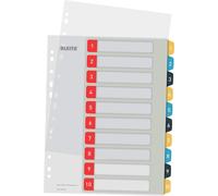Eryi-Intercalaires Imprimables 1-10, Robustes, Cosy, Multicolore, 12470000