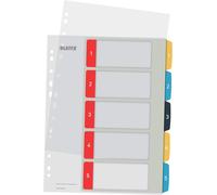 Eryi-Intercalaires Imprimables 1-5, Robustes, Cosy, Multicolore, 12400000