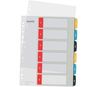 Eryi-Intercalaires Imprimables 1-6, Robustes, Cosy, Multicolore, 12460000