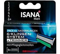 Eryi-Isana Men Pace 6+ Lot De 8 Lames De Rasoir