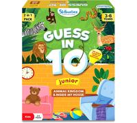 Eryi-Jeu De Cartes \U2013 Guess In 10 Junior Animals & Inside My House Combo, Jeu Rapide De Questions Intelligentes, Cadeaux Et Apprentissage Amusant Pour Les Enfants De 3 À 6 Ans