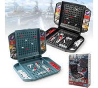 Eryi-Jeu De Société Bataille Navale, Voyage Jeu De Classique Bataille Navale, Jeu De Société De Navire De Guerre Pour Toute La Famille, Navires Stratégie Jeux Pour Enfants À Partir De 6 Ans
