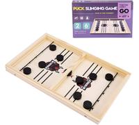 Eryi-Jeu De Société Rapide Slingpuck, Fast Sling Puck Game, Jeu De Palet À Fronde Rapide, Jeu De Bataille De Boule De Glace Portable, Catapult Board Game, Jeux De Société Pour Parent-Enfant