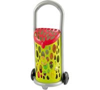 ERYI-Jeu D'Imitation Commerçant - Ecoiffier Chef - Chariot Marché - 7 Produits Frais - Fabrication Française