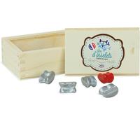 Eryi-- Jeu D'osselets, 6057, Petit, Beige