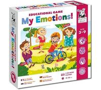 ERYI-Jeu Éducatif Pour Enfants, Mes Émotions Émotions, Expressions, Imagination 3+ Joueurs Jeu De Société Pour Jouet D'Apprentissage, Cadeau Pour Les Enfants De 3 À 9 Ans