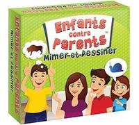 ERYI-Jeu Mimer Et Dessiner Pour Enfants Jeu De Plateau Familial Jeux De Société Enfants Contre Parents Dès 8 Ans