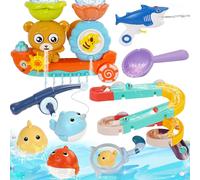 ERYI-Jouet De Bain 1 2 3 An, Jouet Bain Bébé 1 2 Ans, Jouet Bain Enfant 1 2 3 4 An, Jeux Bain Bebe 1 2 3 An, Cadeau Garcon Fille 1-12 An, Jouet Enfant 1-3 An, Cadeaux Pour Garçons Fille