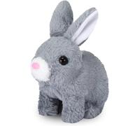 ERYI-Jouet De Lapin Interactif Réaliste,Jouet Interactif Lapin De Paques,Jouets En Peluche Électronique Pour Enfants,Lapin En Peluche Interactive,Animaux En Peluche Interactifs