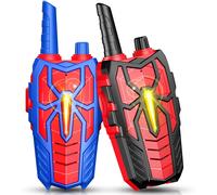 ERYI-Jouet Enfant 3 4 5 6 7 8 9 10 Ans Garcon, Spider Talkie Walkie Enfants Cadeau Enfant 3 4 5 6 7 8 9 10 Ans Jeux D'Extérieur Enfants Toki Walki Cadeau Anniversaire Fille 3-10 Ans