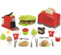 Eryi-Jouets - 2647 - Coffret Toaster Grand Modèle + Petit Déjeuner Pour Enfants - Jeu D'imitation - 33 Pièces - Dès 18 Mois - Fabriqué En France