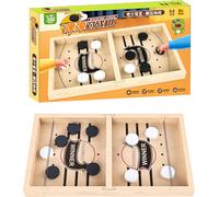 Eryi-Jouets De Jeu De Société Hockey, Fast Sling Puck Game, Jeu De Société Rapide Slingpuck, Jeu De Plateau De Bataille, Ensemble De Plateau Portable, Jeu Déchecs Interactif Parent-Enfant