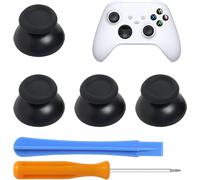 Eryi-Joystick De Remplacement Pour Manette Ps5 Et Ps4, Kit De 4 Sticks Analogiques Personnalisés, Noir, Avec Tournevis Inclus Pour Installation Facile, Joystick, Accessoires Manette, Capuchon Joystic