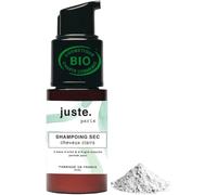 Eryi-Juste.Paris Shampoing Sec Poudre Bio - Pour Cheveux Clairs \U2013 50 Utilisations - Absorbe Le Sébum, Redonne Volume Et Douceur \U2013 Parfum Yuzu \U2013 Sans Aérosol - 80 Ml