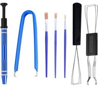 ERYI-Keycap Puller, Extracteur De Clavier, Extracteurs De Touches, Extracteur De Capuchon De Clé, Extracteur D'Interrupteur, Switch Puller, Kit De Pour Clavier, Pour Retirer Fixer Le Clavier Mécaniqu