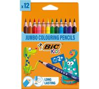 Eryi-Kids Evolution Triangle Ecolutions Crayons De Couleurs Triangulaires - Couleurs Assorties, Etui Carton De 12