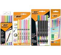 Eryi-Kit D¿Écriture Pastel Avec Feutres Double Pointe, Porte-Mines, Surligneurs Et Feutres D'écriture - Corps Et Encres Pastel Assortis, Pack De 23
