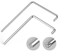ERYI-Kit D'Outils De Réglage De Fenêtre - Hexagonal Incurvé De 4 Mm Et Torx Tx15 Pour Un Ajustement Polyvalent Des Ferrures De Fenêtre