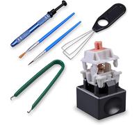 ERYI-Kit D'Ouvre-Commutateur De Clavier Avec Extracteur, Pince, Stylo Lubrifiant ¿ Convient Pour Les Claviers Mécaniques Cherry Switches