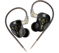 ERYI-Kz Dqs In Ear Monitor Écouteurs Filaires Iem Pilote Dynamique Dans L'Oreille Moniteur Casque Semi-Ouvert Hifi Basse Écouteur 2Pin 3.5Mm Écouteurs De Jeu(Sans Micro)