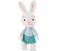 ERYI-Lapin En Peluche 15 Cm, Peluches Lapins Pour Filles, Garçons Et Bébés, Jouets Animaux Moelleux Pour Jouer, À Câliner Et À Collectionner, Jouet Doudou Tout Doux, Cadeau Mignon Enfant 47511 Beige