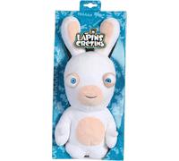 ERYI-Lapins Cretins Peluche 28 Cm Bouche Fermee Sonore