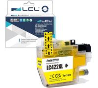 ERYI-Lc422 Lc422Xl Jaune Haute Rendement Cartouche D'Encre Compatible Pour Brother Lc-422Xl Lc422Xl Lc422Xly Lc422Y Pour Mfc-J5340Dw Mfc-J5345Dw Mfc-J5740Dw Mfc-J6540Dw Mfc-J6940Dw (1-Pack)