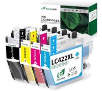 ERYI-Lc422Xl Cartouche D'Encre Compatible Pour Cartouche Brother Lc422 Lc422Xl Lc-422Xl Lc-422Xlval Pack Pour Brother Mfc-J5340Dw Mfc-J5345Dw Mfc-J5740Dw Mfc-J6540Dw Mfc-J6940Dw (Paquet De 4)