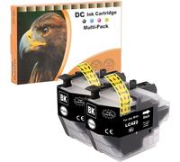 ERYI-Lc422Xl Cartouches D'Encre Compatibles Pour Brother Lc-422Xl Lc 422Bk Pour Brother Mfc-J5340Dw Mfc-J5345Dw Mfc-J5740Dw Mfc-J6540Dw Mfc-J6940Dw (Noir, 2-Pack)