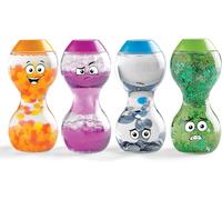 ERYI-Learning Resources 96242 Focus Exprimez Vos Sentiments Bouteilles Excitées Et Impatientes Seules Nerveuses À Partir De 3 Ans Jouet Émotionnel Pour Enfants Jeu Sensoriel À Câliner Sel Multicolore