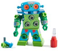 ERYI-Learning Resources Design & Drill Robot, Robot Enfant Jouet, Jeu De Construction Avec Visseuse (23 Pièces), Jouet Éducatif Et Scientifique, Créatif Stem, Cadeau Pour Les Garçons Et Les Filles De