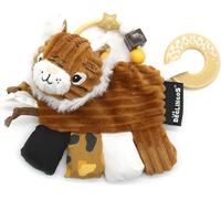 Eryi-Les Deglingos - Hochet Bébé D'activités Speculos Le Tigre - Jouet D¿Éveil Pour Bébé Avec Activités Sonores Et Tactiles - 1 Pièce - Cassonnade - 17cm