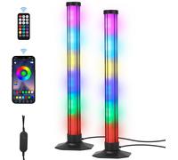 Eryi-Light Bar, Synchronisation Musicale Rgb, Lampe Gaming Avec Télécommande, Rétroéclairage De Jeux Tv À Couleurs Changeantes, Adapté Aux Jeux, Aux Images, Aux Ordinateurs Et À La Décoration Des Piè